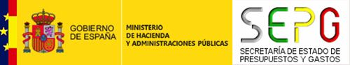 Logo del Ministerio de Hacienda y Función Pública - Secretaría de Estado de Presupuestos y Gastos